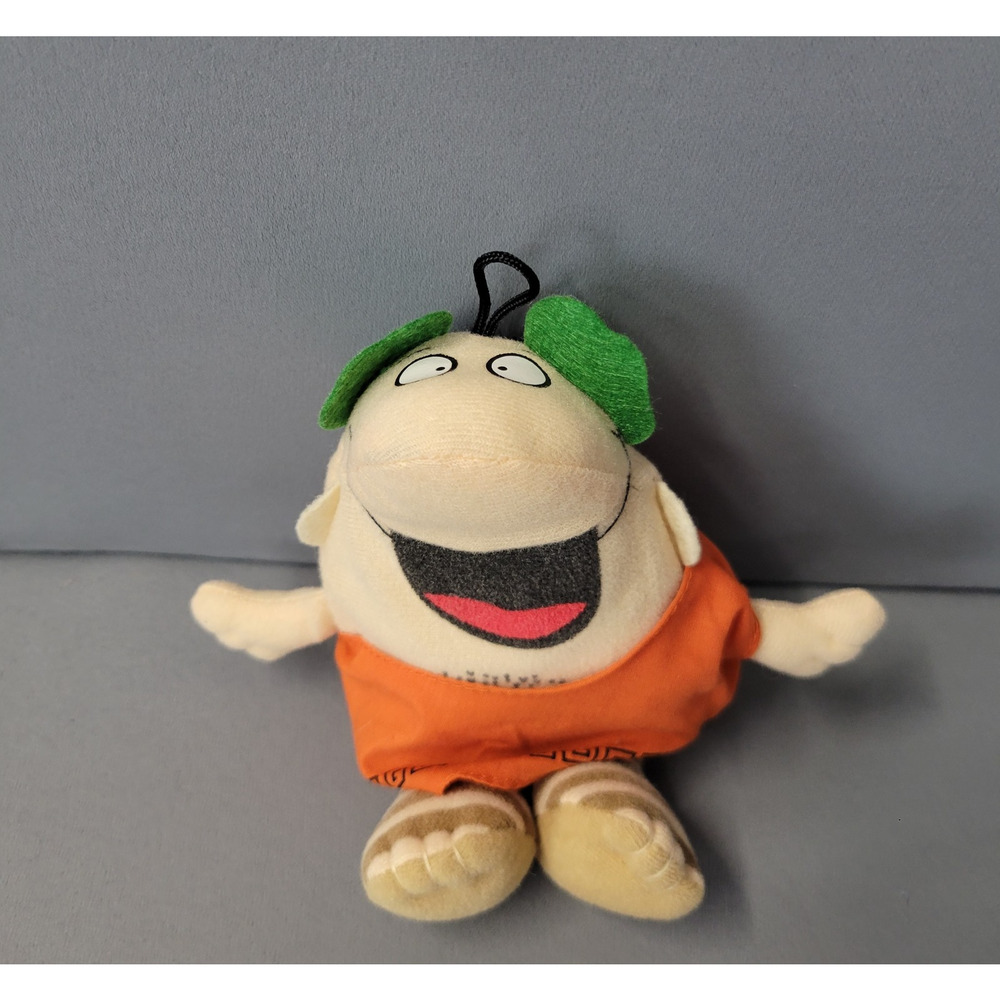 Little Ceaser Pizza Greek Cartoon Character Plush Doll Toy 6.5" 2013 Stuffed USA